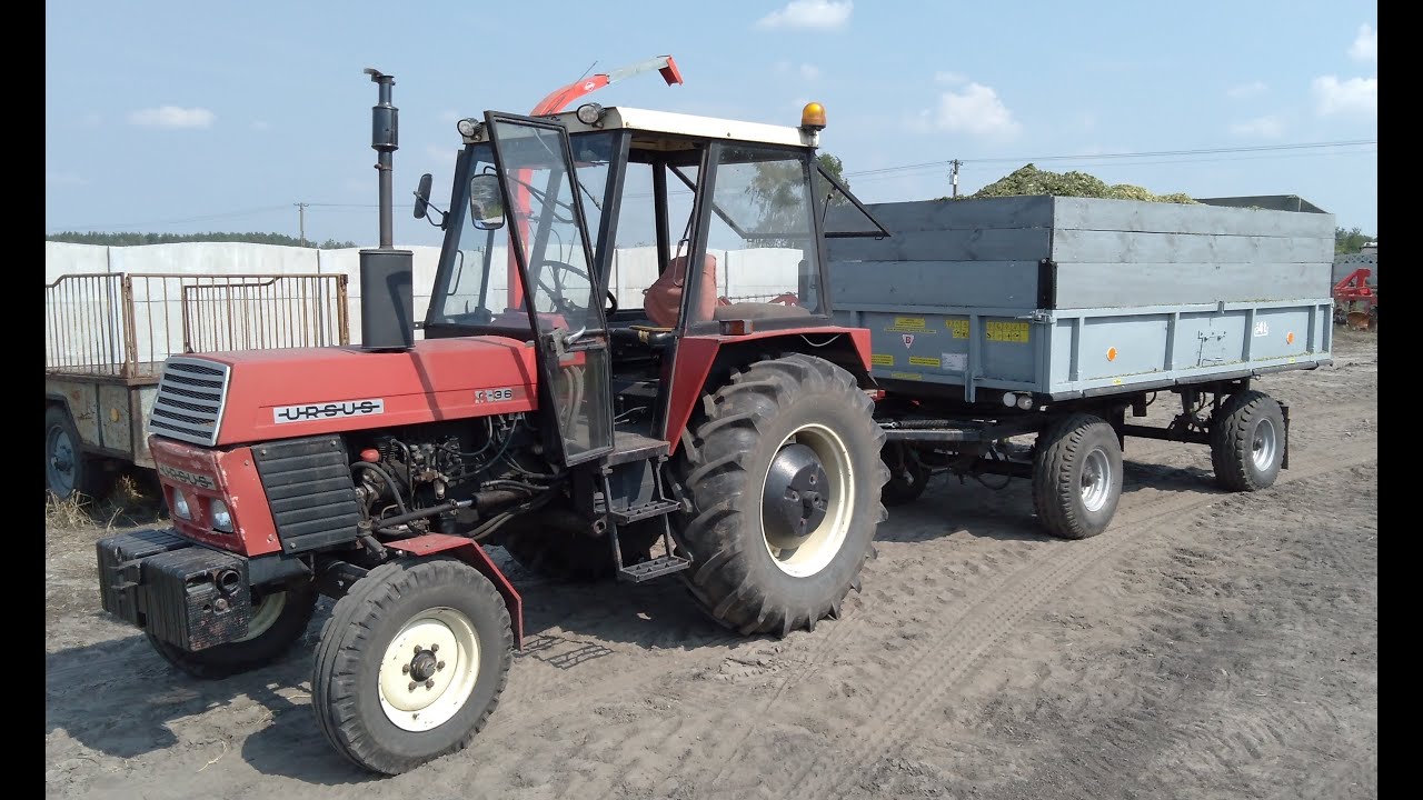 Ursus C-362 Power vs 6 ton||Engine sound