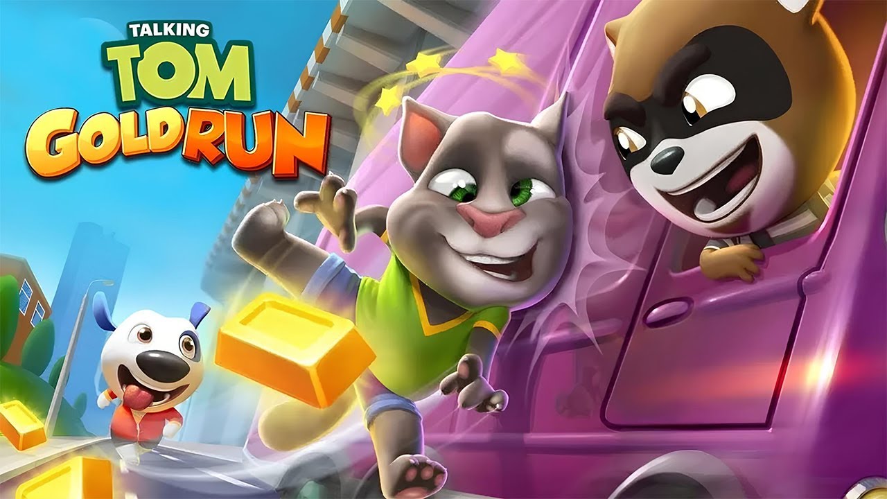 Talking Tom Gold Run | Pirate Tom Jumps Through the Traffic | Gameplay Walkthrough (Android, iOS)
