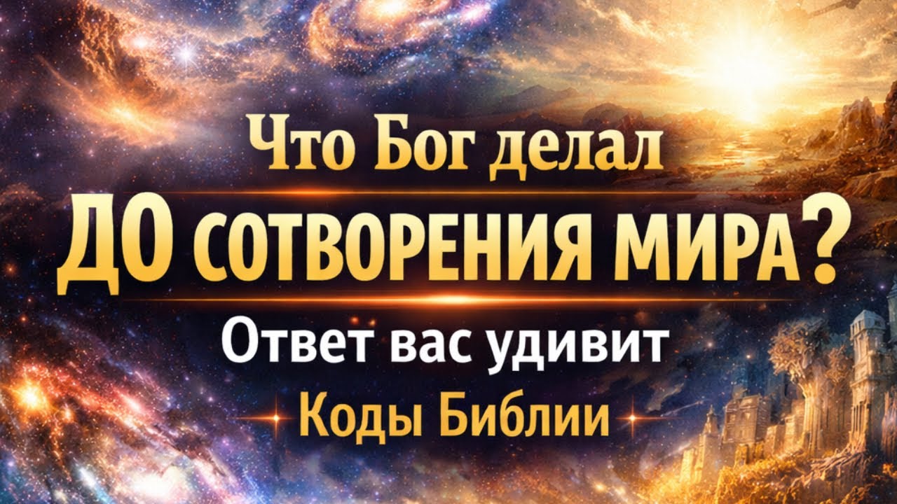 Что Бог делал ДО сотворения мира? Ответ вас удивит | Коды Библии