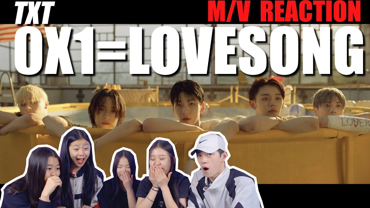 ENG)TXT (투모로우바이투게더) '0X1=LOVESONG (I Know I Love You) feat. Seori'ㅣM/V REACTIONㅣPREMIUM DANCE STUDIO