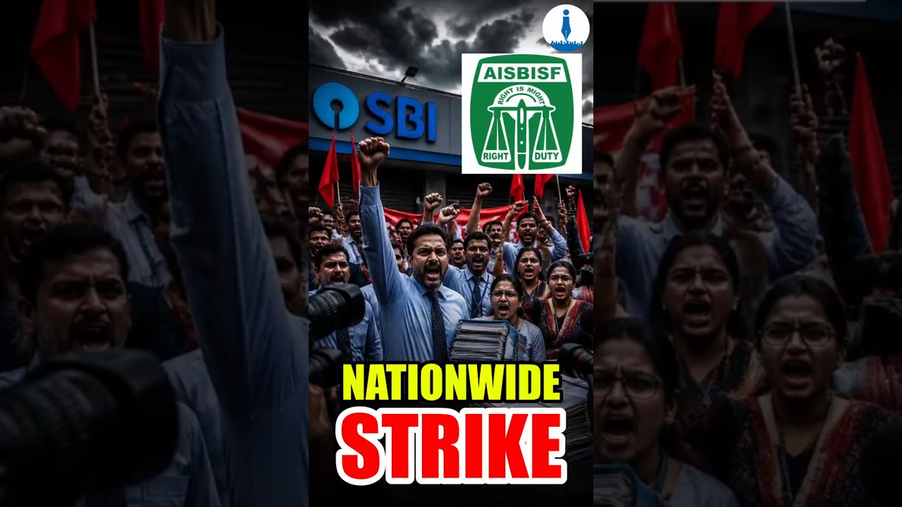 AISBISF Strike Call Highlights Recruitment, Pension and Outsourcing Issues in SBI