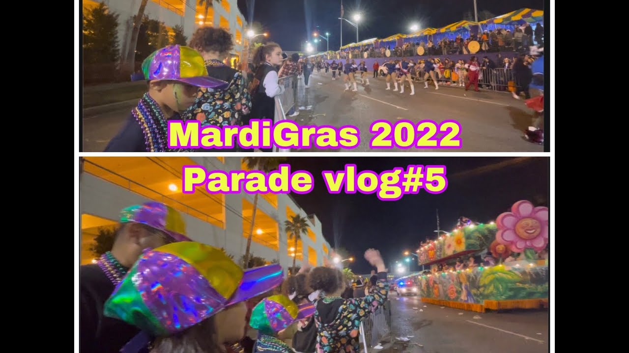 MardiGras 2022 parade vlogs #5/#mardigras2022/THE RASCONS
