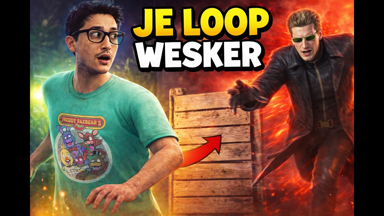 JE LOOP WESKER ET ON S’ÉCHAPPE À 4 ! | Dead by Daylight