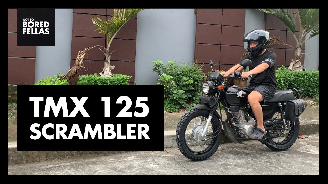 CUSTOMIZED HONDA TMX 125 SCRAMBLER | Commonwealth Test Ride