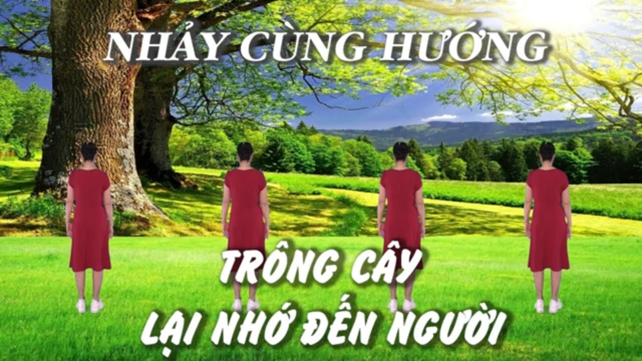 Nhảy cùng hướng - Trông cây lại nhớ đến người - Khiêu vũ Mai Lương - Học nhảy dân vũ