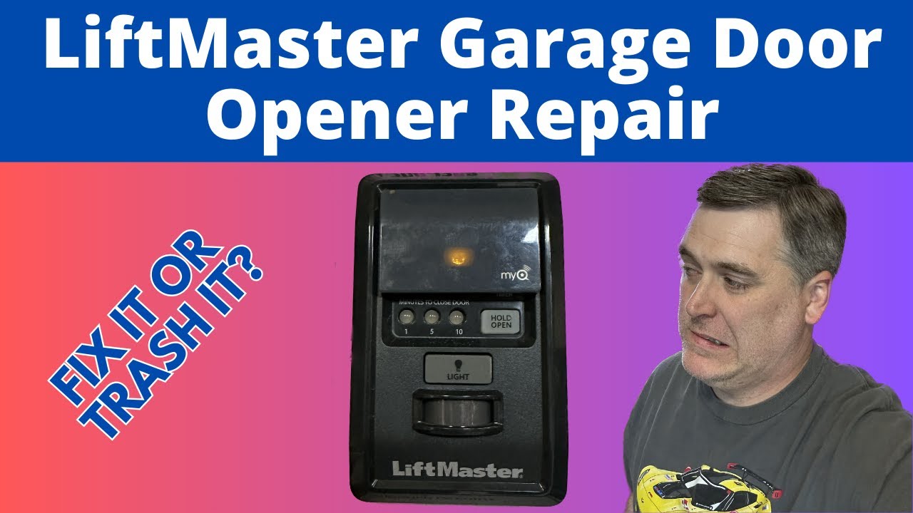 LiftMaster 888LM Garage Door Opener Repair