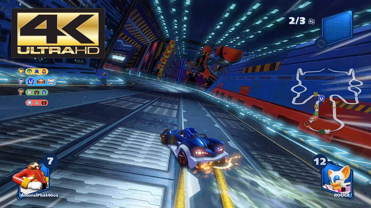 Team Sonic Racing PC Online Co-op PvE 4K Gameplay
