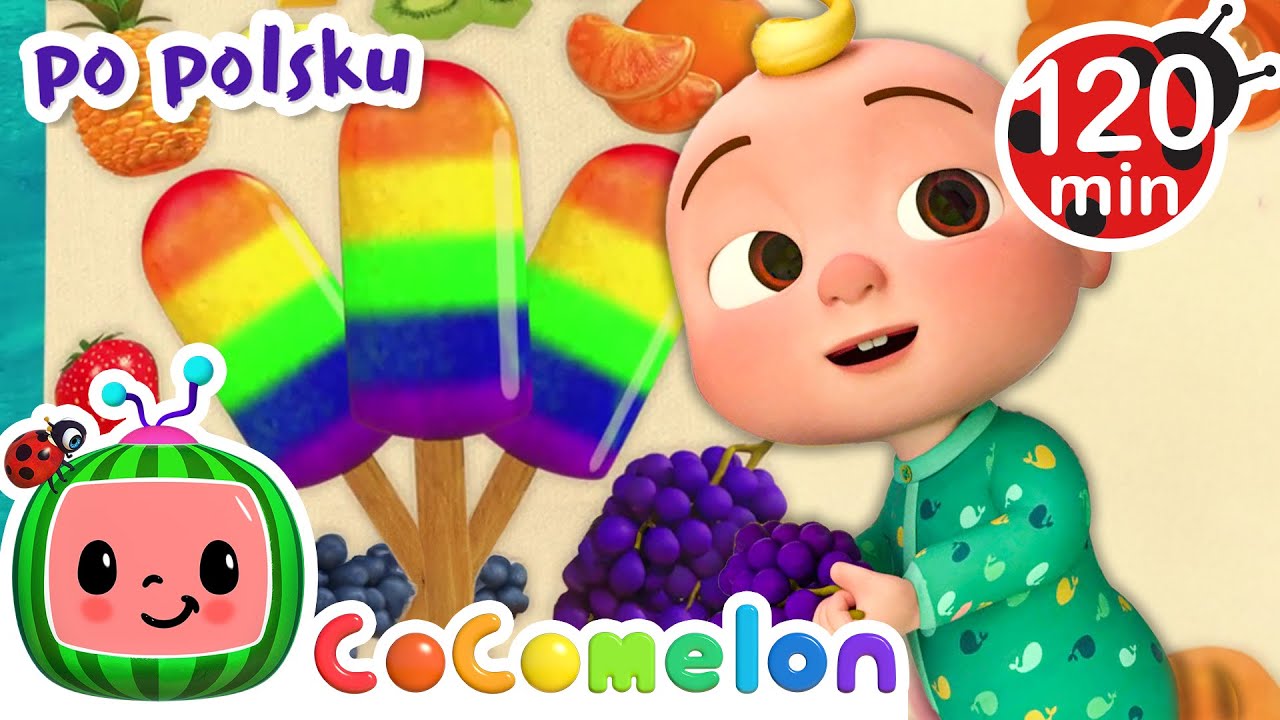 Kolorowa piosenka | CoComelon po polsku 🍉🎶 Piosenki dla dzieci
