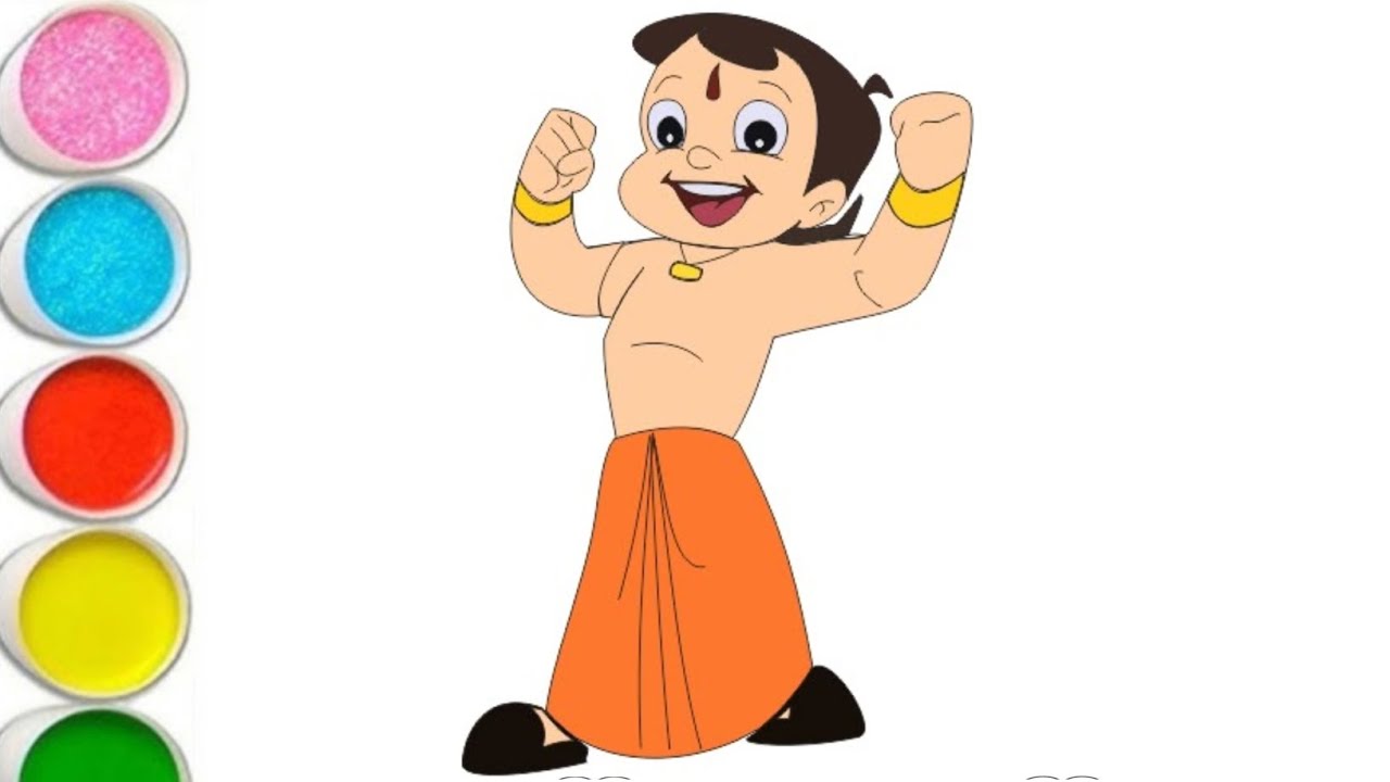 How To Draw Chhota Bheem | Chhota Bheem drawing I Chhota Bheem Drawing easy step by step 