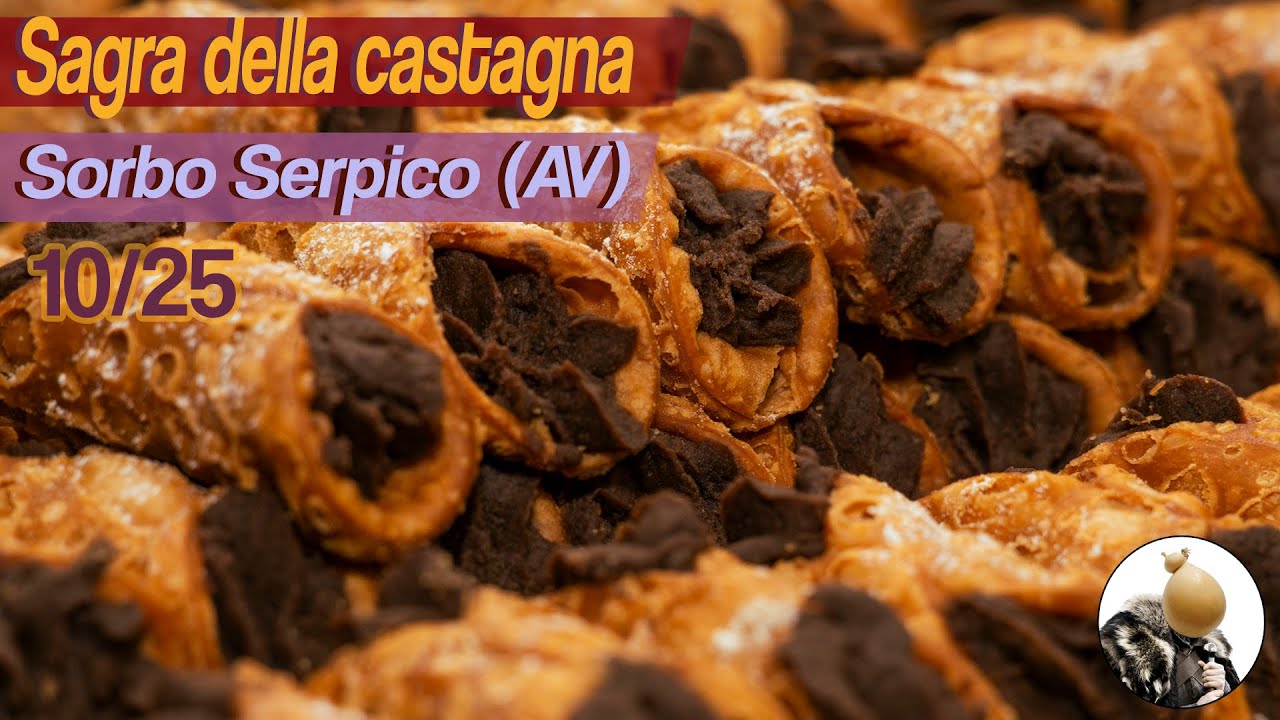 SAGRA della CASTAGNA a SORBO SERPICO (AV), il FRUTTO di uno SFORZO COLLETTIVO