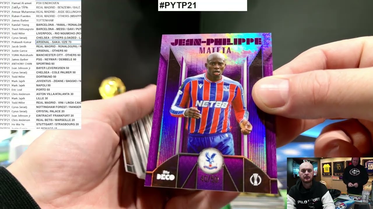 2025-26 Topps DECO UEFA Club Competitions DECO25 Soccer 10 Box PYTP Break #PYTP21 SOCCER BREAKERS FC
