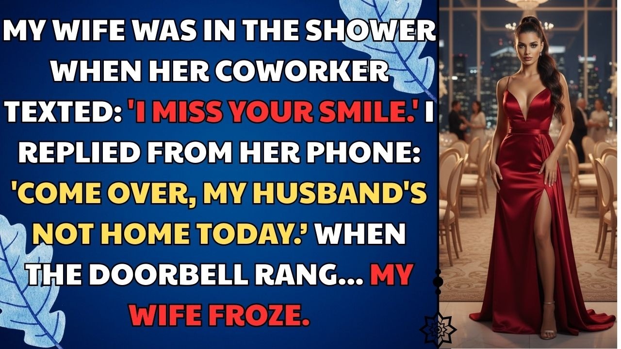 My Wife Was In The Shower When Her Coworker Texted: 'I Miss Your Smile.' I Replied | Life Story