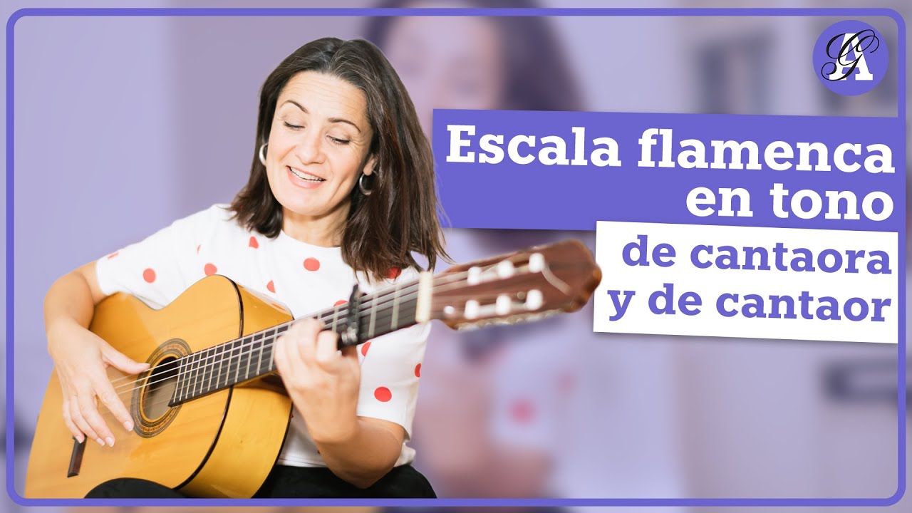 Escala flamenca en tono de cantaora y de cantaor - Practica cada día