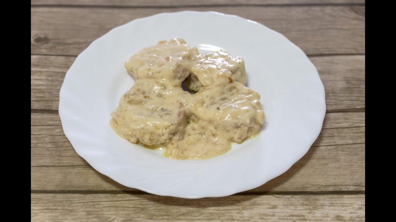 SOLOMILLO DE CERDO A LA CREMA