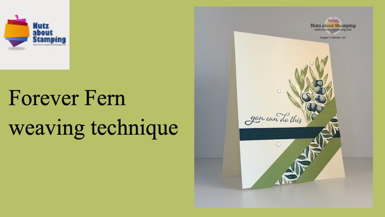 Forever Fern Encouragement card