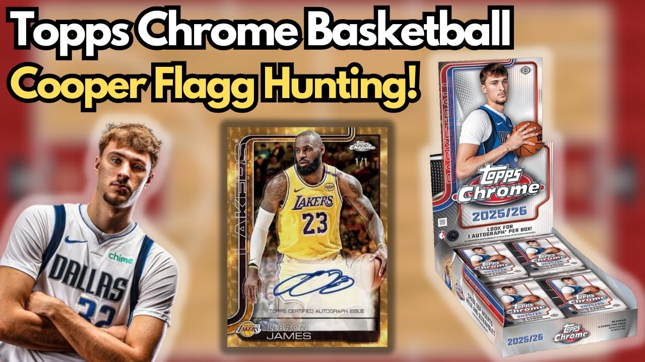 УДАЧНАЯ КАРТОЧКА?! АВТОМАТИЧЕСКАЯ УДАЧА НОВИЧКА! Коллекционная коробка Topps Chrome Basketball 20...