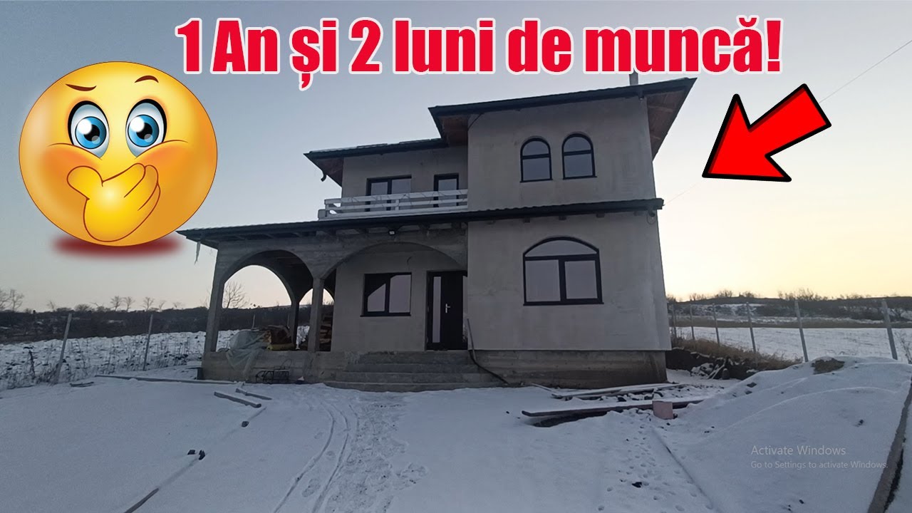 Cum arată casa după 1 an de la inceperea lucrărilor