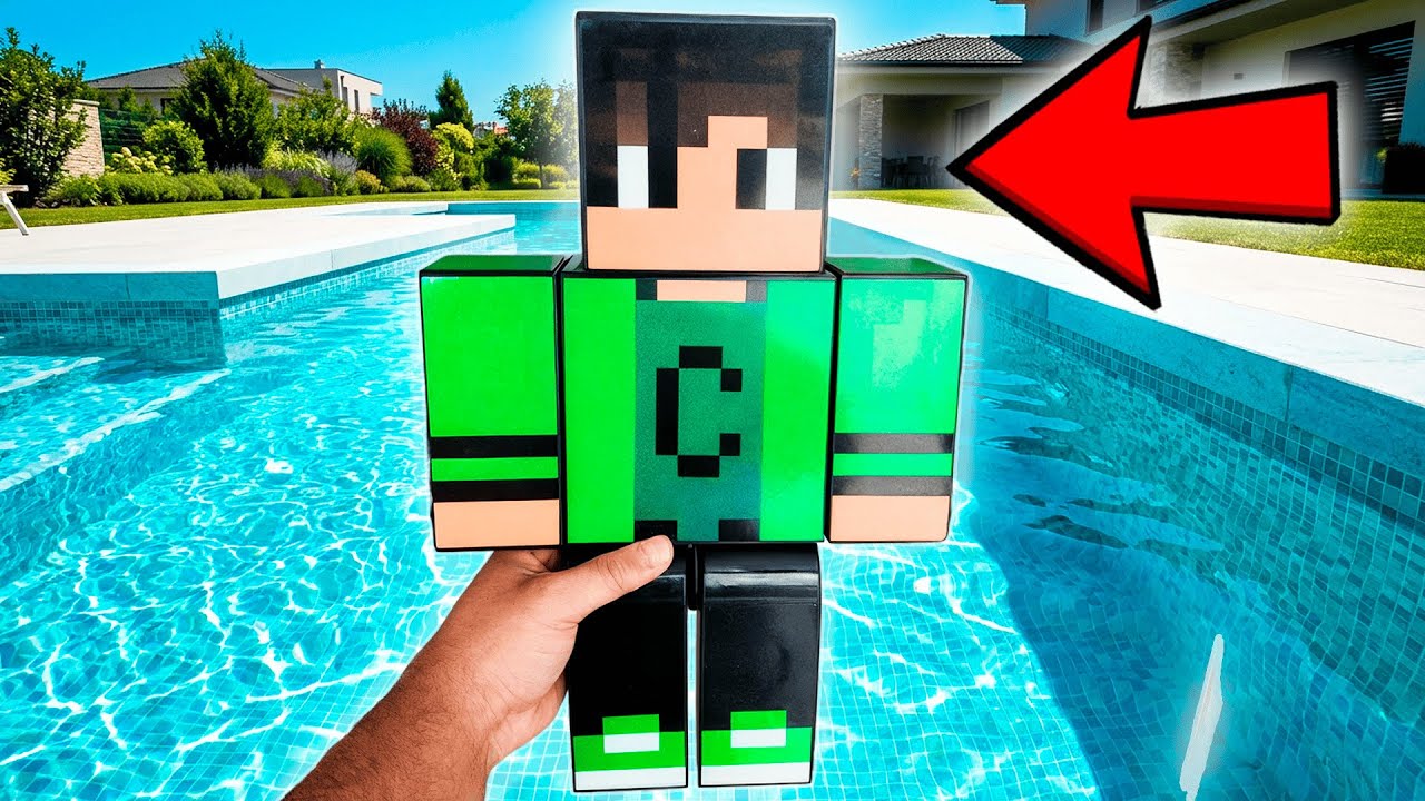 CADRES DO MINECRAFT PRA VIDA REAL RESSUSCITOU!