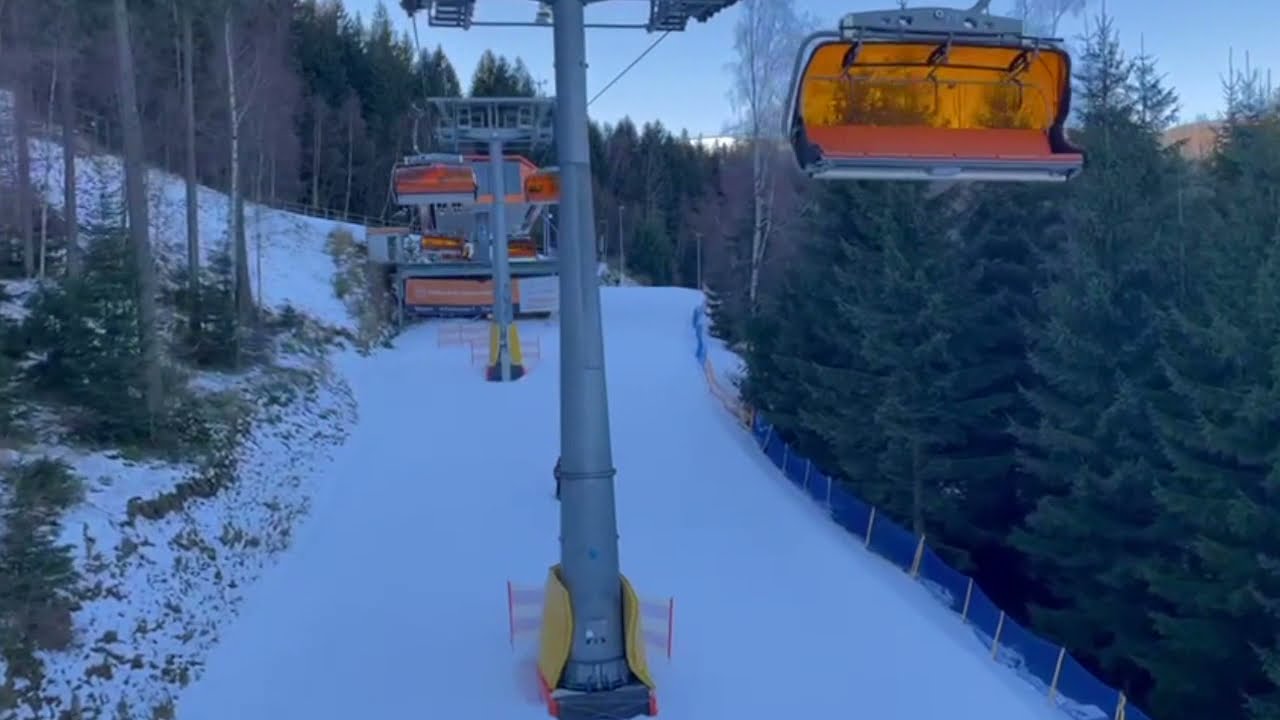 Stacja narciarska Winterpol Karpacz Biały Jar wjazd i zjazd