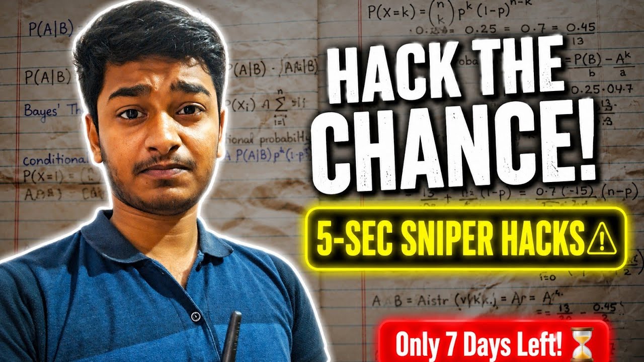 IMU CET 2026: Probability Hacks! ⚡(NO nCr FORMULAS) | VECTOMAR