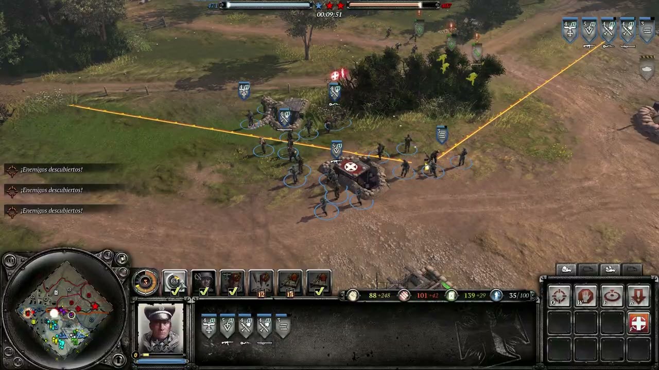 Company of Heroes 2 ( OKW 1 GER 3  VS SOV 3  USF 1 ) 104 MULTI