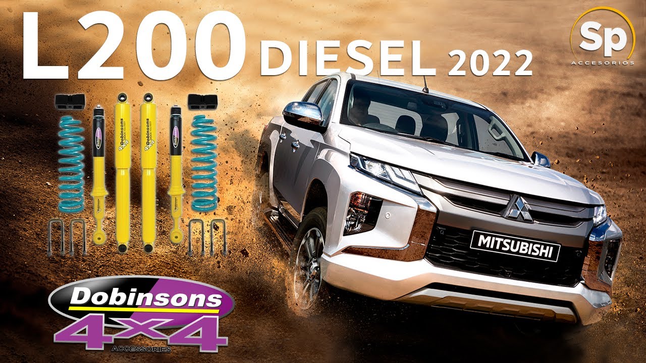 Suspensión Dobinsons L200 2022 Mitsubishi | Línea de entrada Twin Tubo 2.5