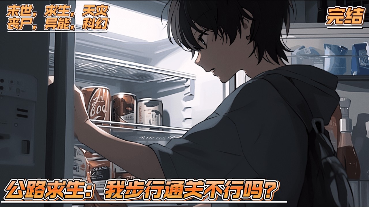 【完结】《公路求生：我步行通关不行吗？》进入公路求生游戏，夏凡一睁眼发现自己能站起来了！游戏抽取到了天道酬勤天赋，步行可以增加属性，承受一定的天灾伤害就能增加抗性。