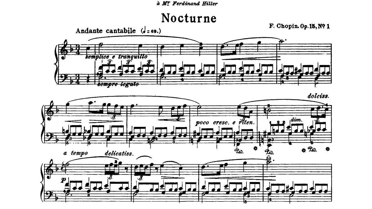 Chopin: Nocturne in F major, Op. 15 No 1 - Leonid Hambro, 1959 - KAPP KC8 9016