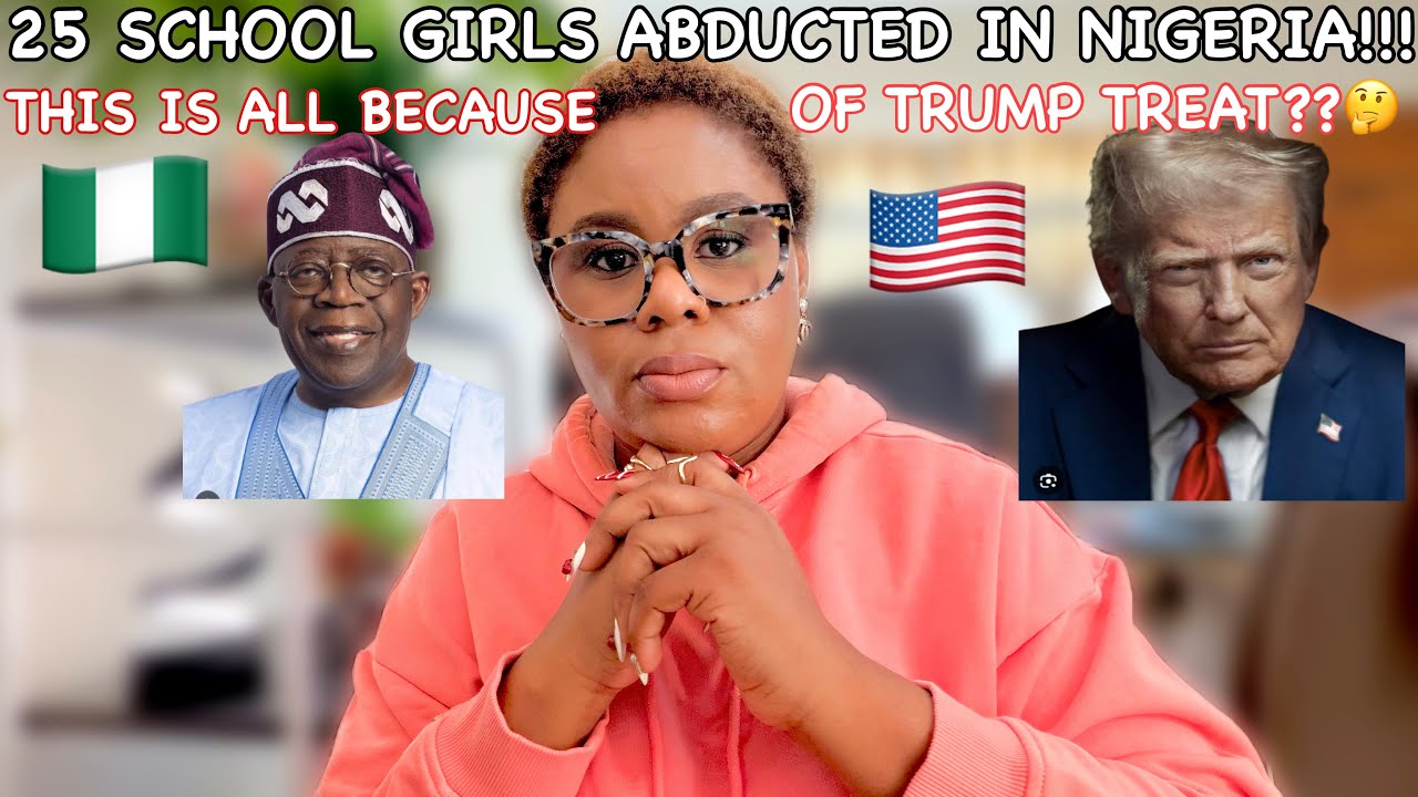 В НИГЕРИИ ПОХИЩЕНЫ 25 ДЕВОЧЕК 🇳🇬 МОЖЕТ ЛИ ЭТО БЫТЬ ИЗ-ЗА ЛЕКАРСТВА ТРАМПВА?