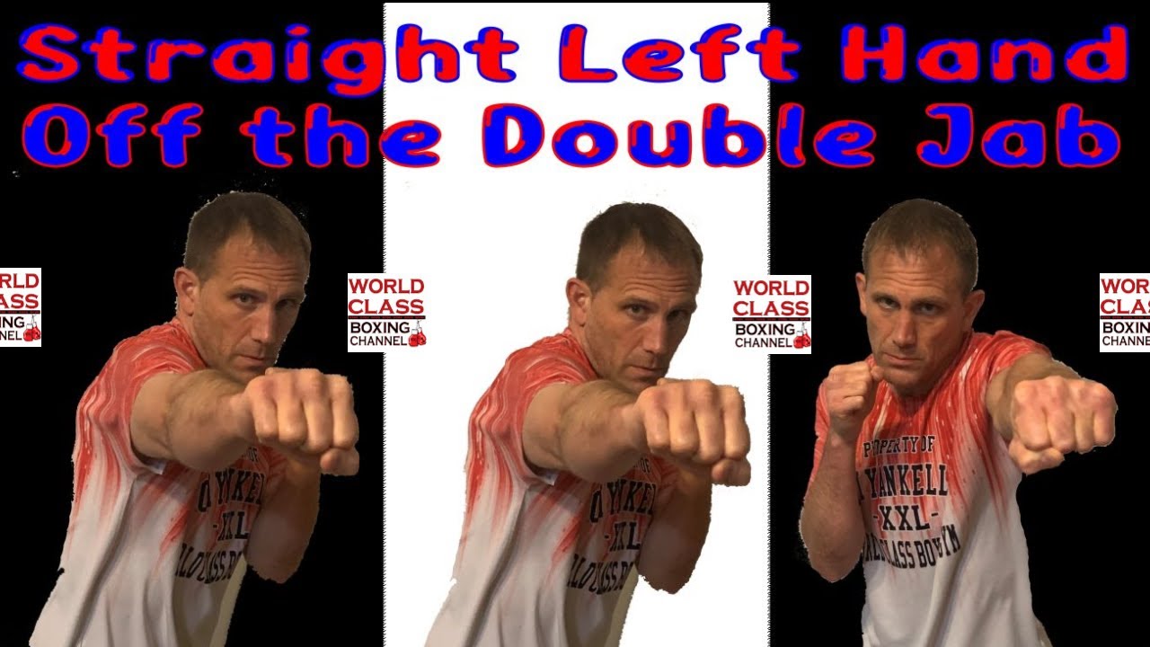 How To Throw The Straight Left Hand | Double Jab to the Head