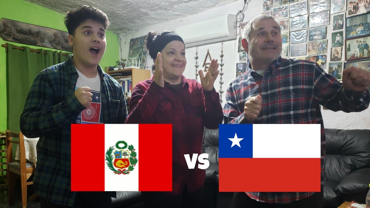 PERÚ VS CHILE - Reacción Familiar - Semifinales Copa América - Hinchas URUGUAYOS