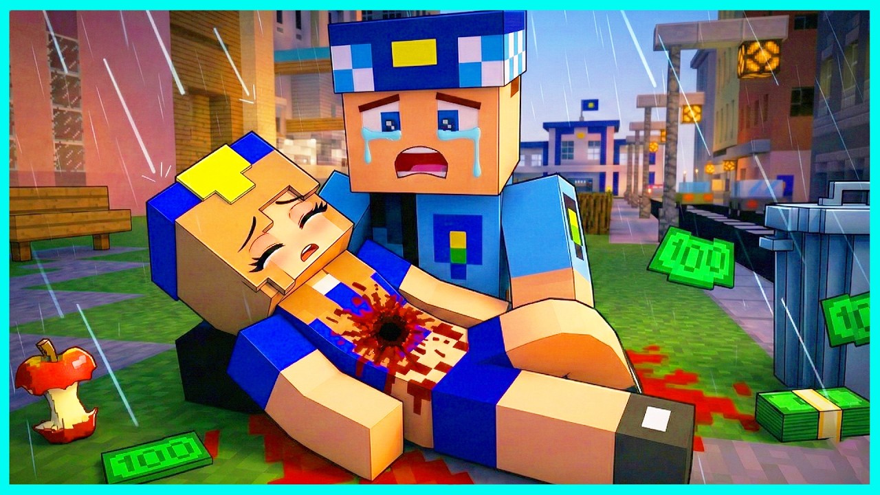 KEREM KOMİSERİN SEVGİLİSİ ASLI POLİS ÖLDÜ! 😢 - Minecraft ZENGİN FAKİR HAYATI