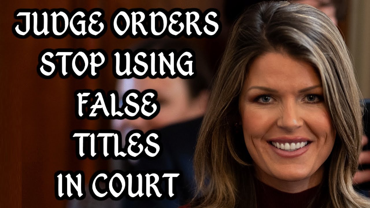 Judge Is Tired Of Fake United States Attorney