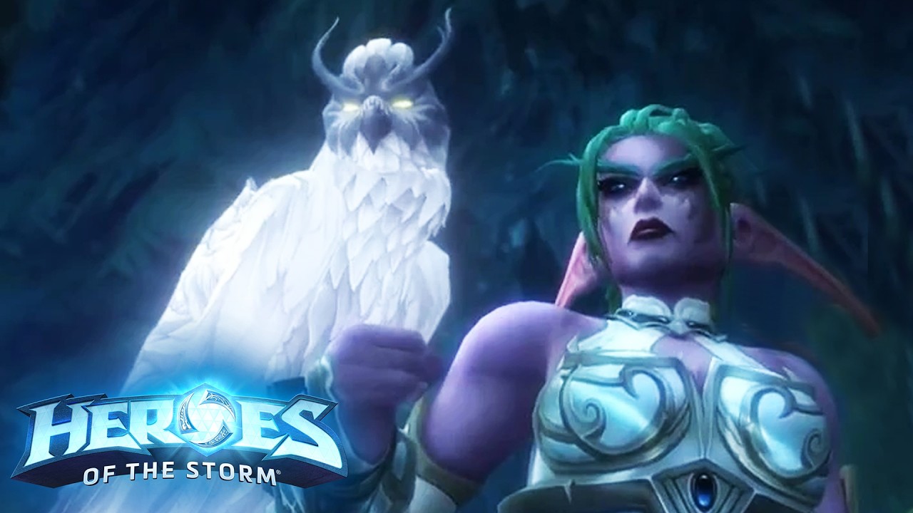 Tyrande UNLEASHES THE OWLS & Shows Off Her New Mythic Quest! | HotS Tyrande Gameplay