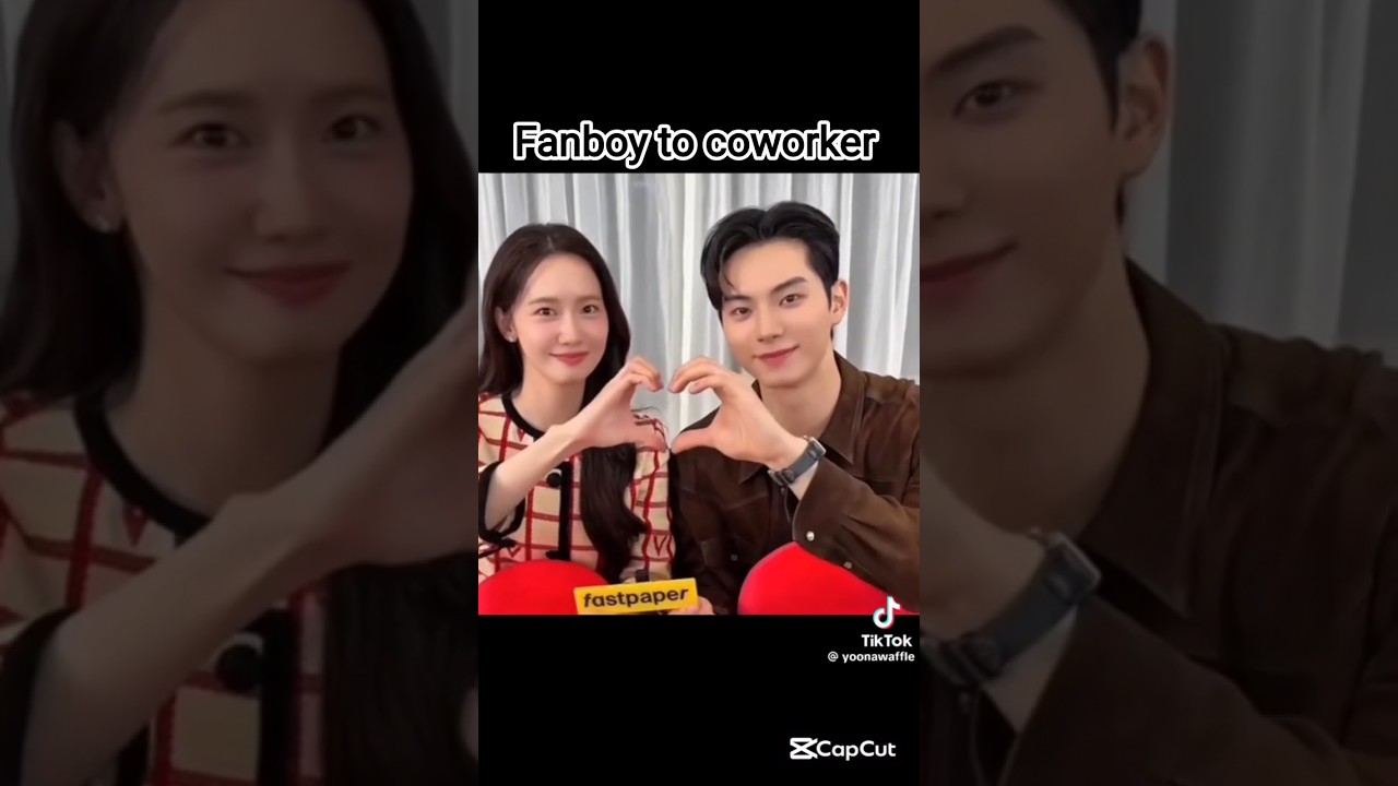 from her biggest fanboy to Coworker 
