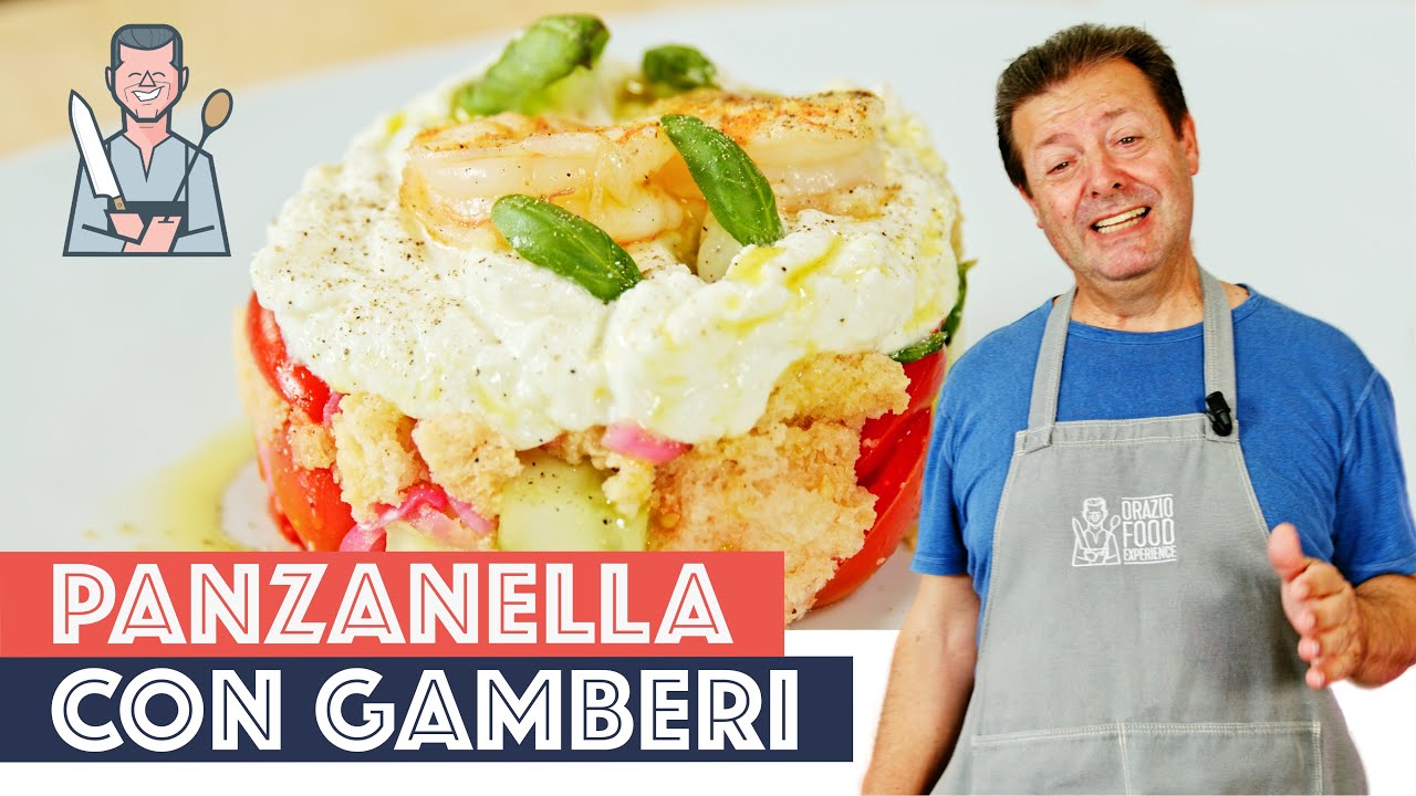 PANZANELLA CON GAMBERI - Semplice e goduriosa!