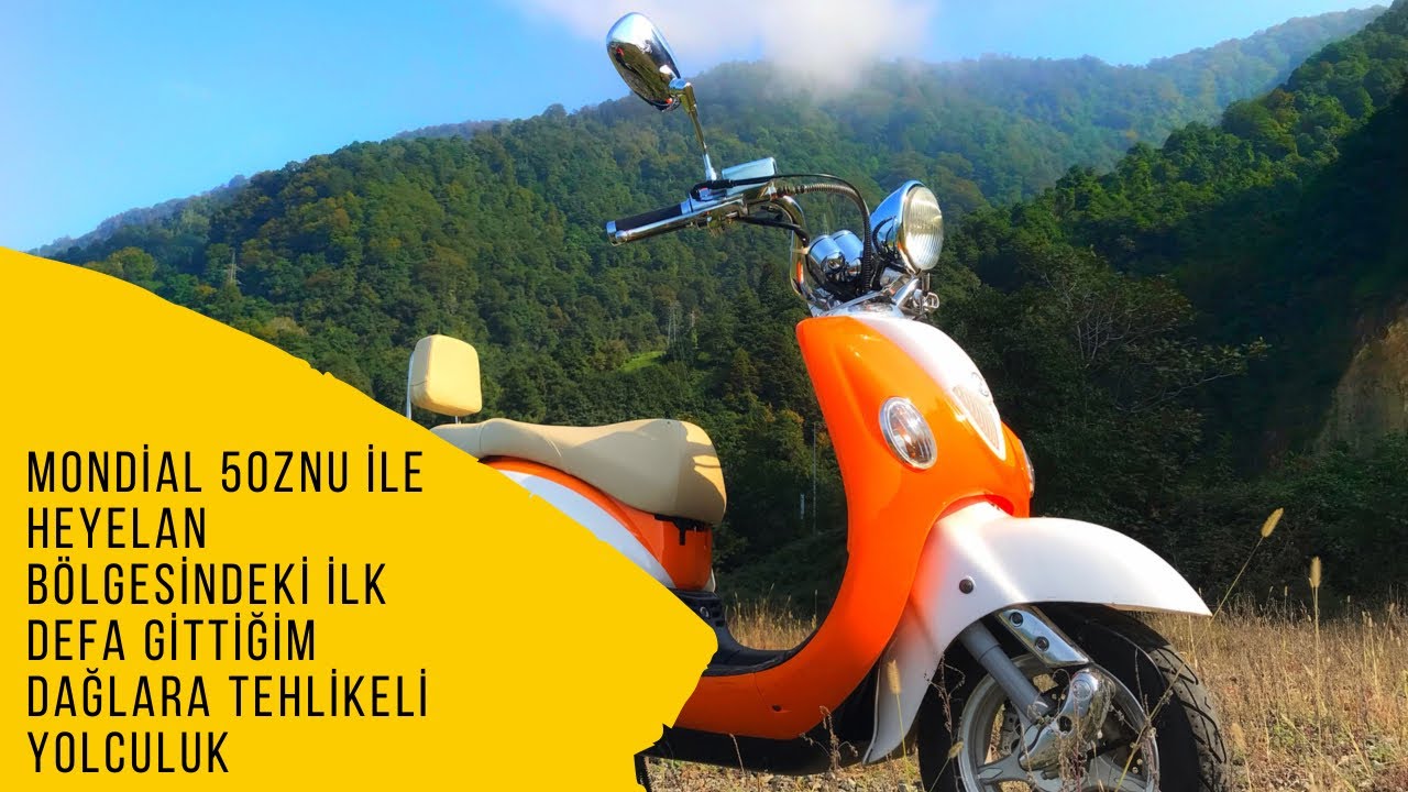 50cc motor - Mondial 50 znu köy yollarında gider mi ? Sadece asfaltda değil taşlı çukurlu yollar ...