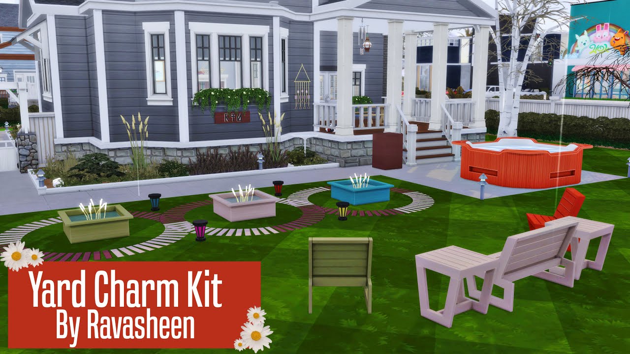 The Sims 4 Yard Charm Kit Review