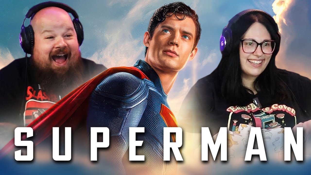 SUPERMAN (2025) left us smiling | MOVIE REACTION *First Time Watching*