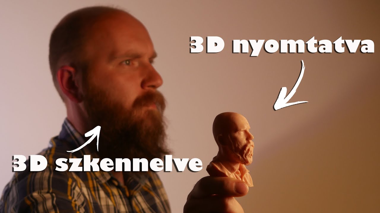 Lemásolhatsz bármit 3D-ben | Creality CR-Scan Ferret ◆ Eszközteszt