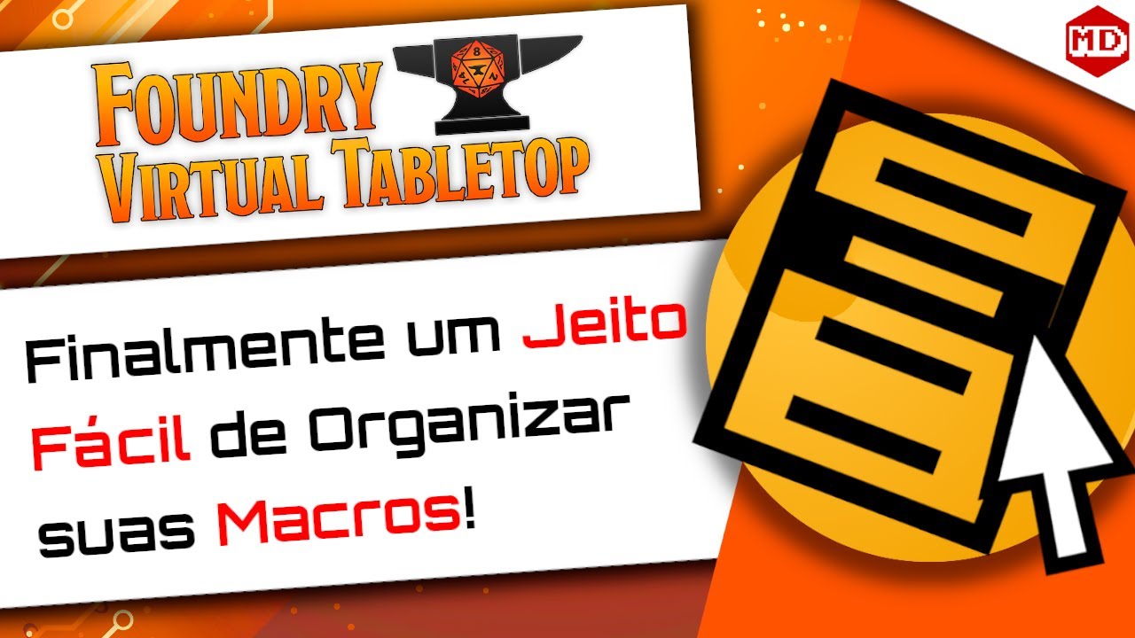Gerenciador de Macros para o Foundry VTT - Macro Manager