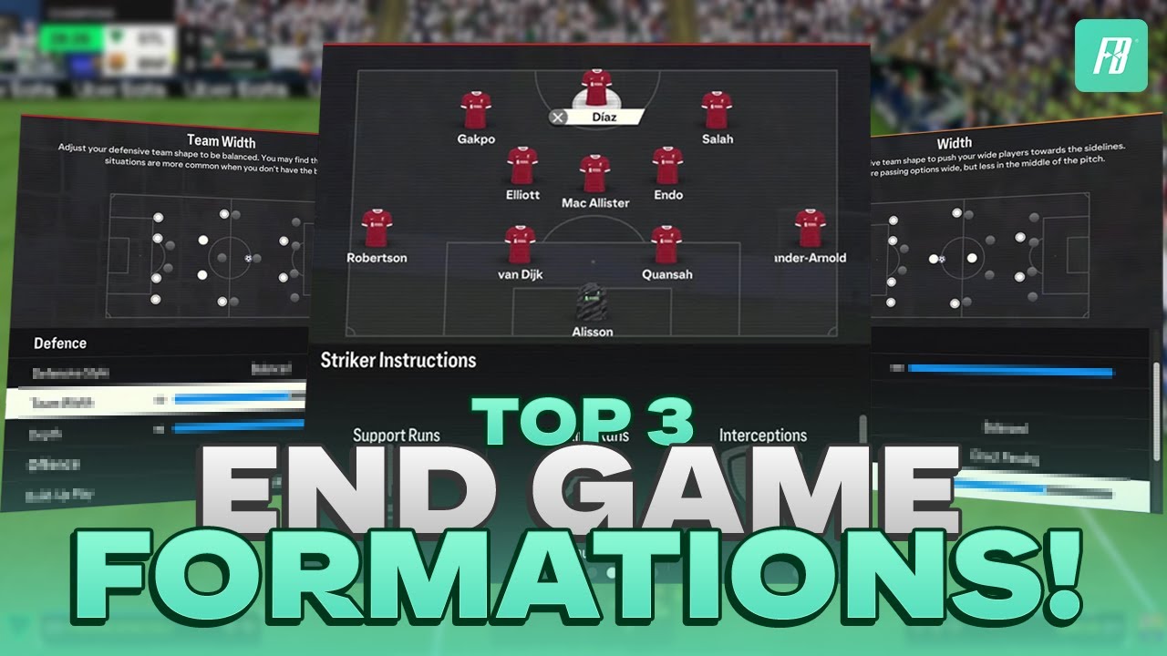 Top 3 'END GAME' Formations in FC 24!