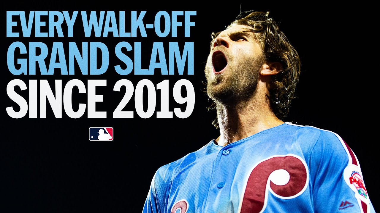 Все GRAND SLAM-победы в MLB с 2019 года! (Брайс Харпер, Кэл Рэли и другие!)