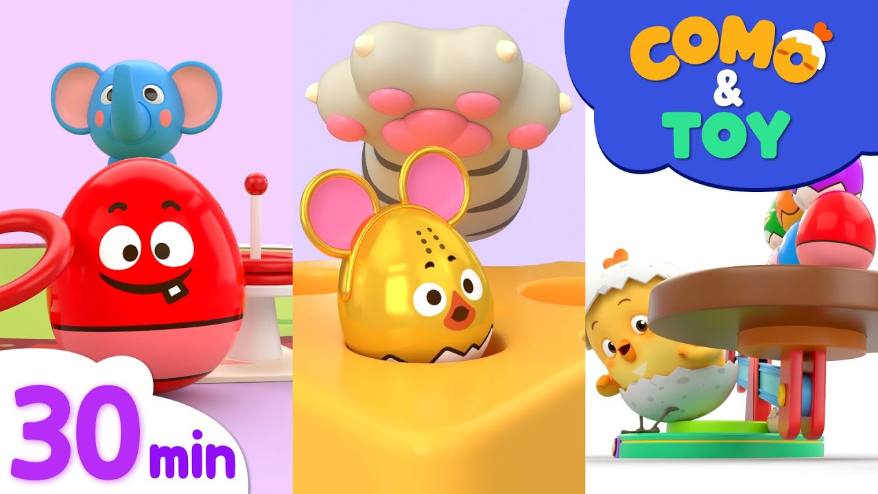 Como | Number balance + More Episode 30min | Learn colors and words | Como Kids TV