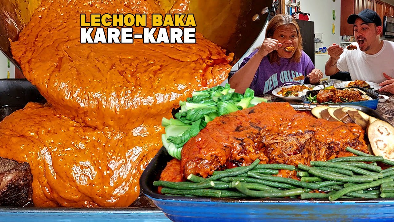 NAKATATAKAM na LECHON Baka Kare-Kare!!
