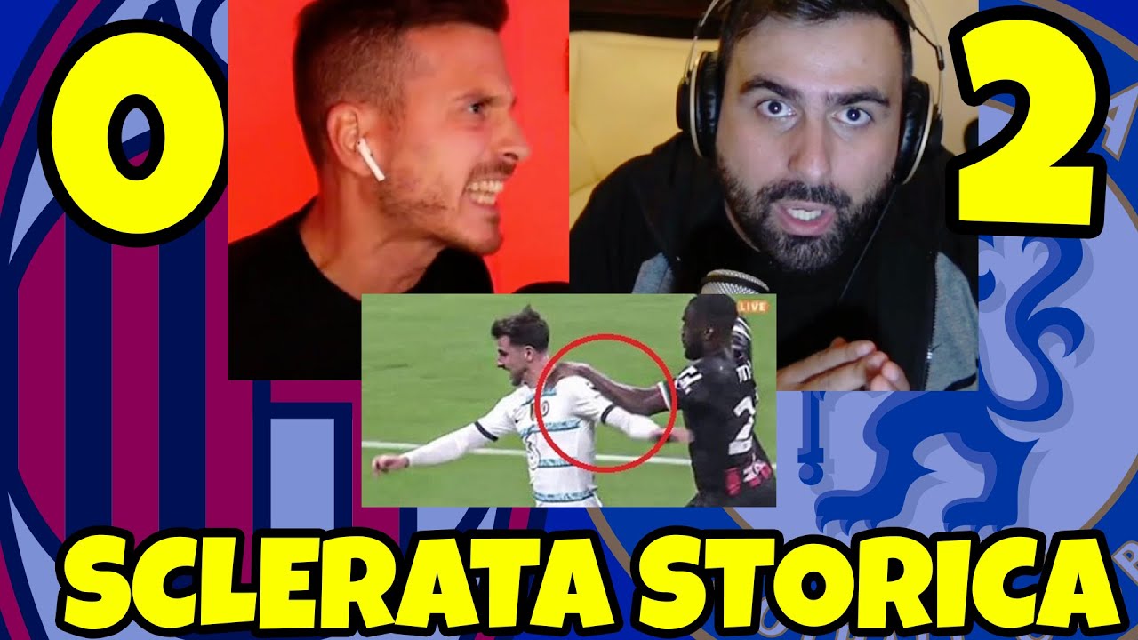 SCLERATA STORICA CONTRO L'ARBITRO! MILAN - CHELSEA: 0-2 || LIVE REACTION ||