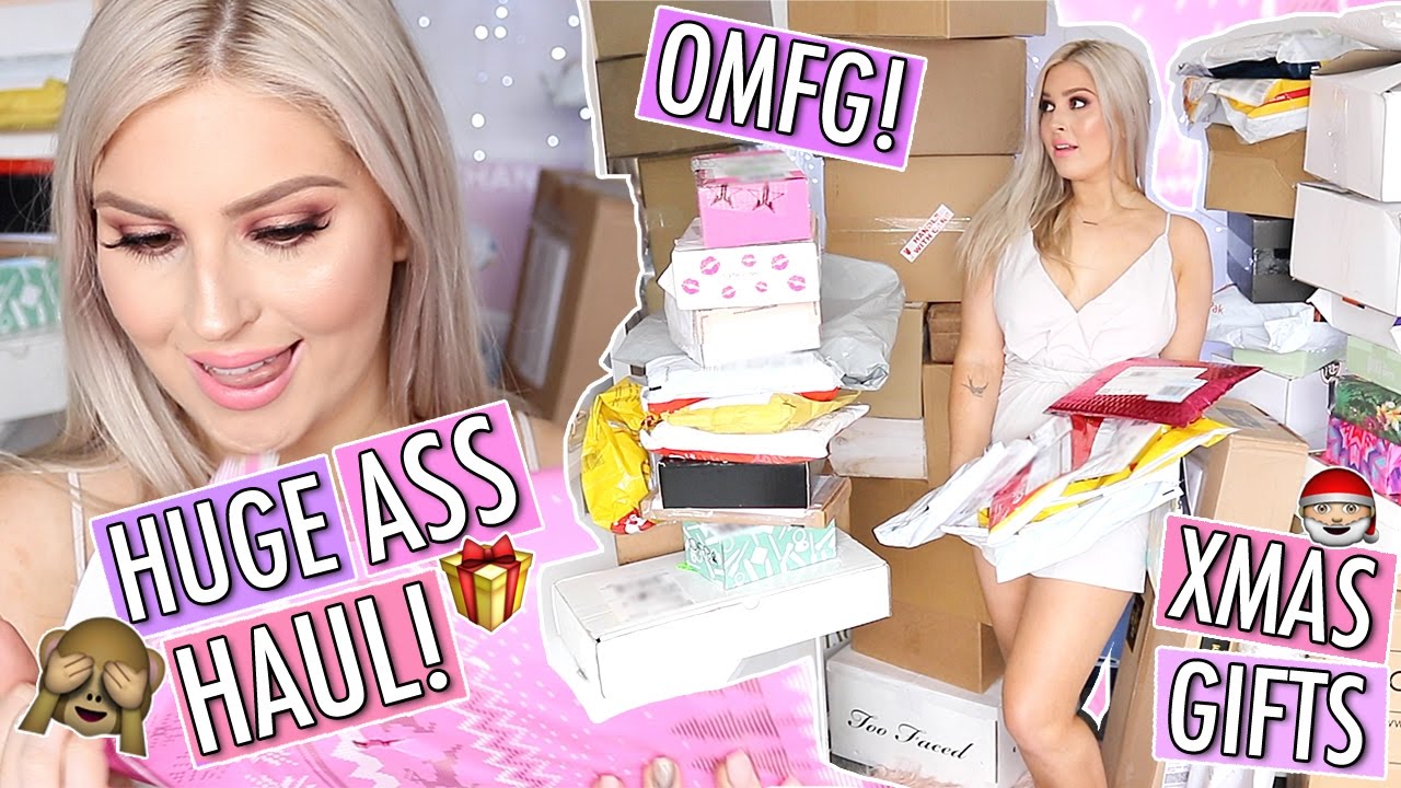 HUGE ASS HAUL 😱 Unboxing Mail & Gifts! 💕 Over 50 Packages!! 🎁