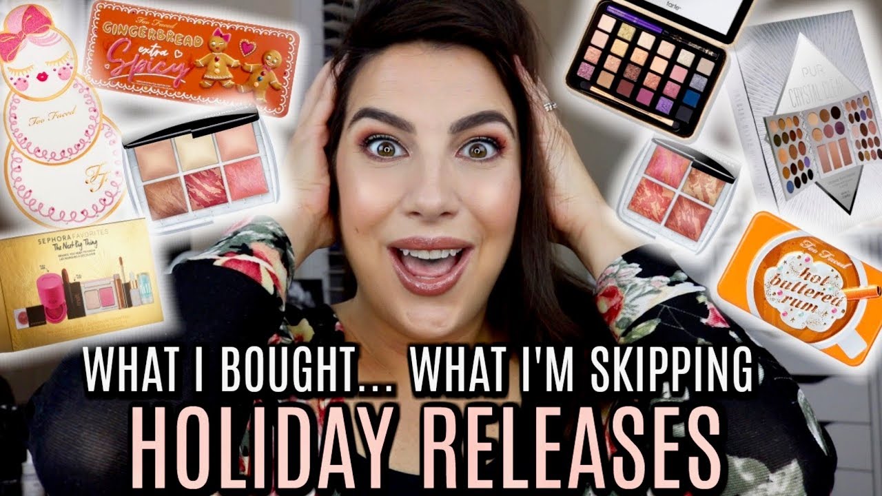 HUGE HAUL & ANTI-HAUL... Holiday Makeup 2019