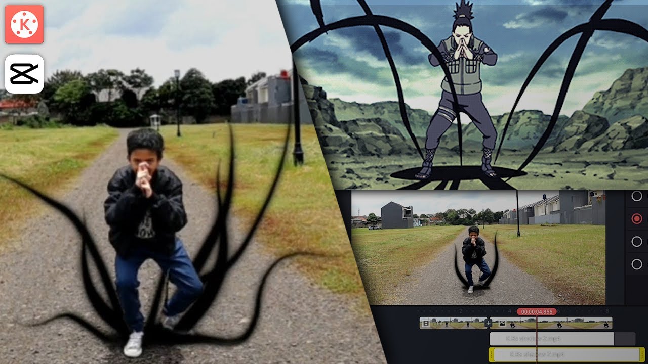 Tutorial VFX Shikamaru Shadow Jutsu di Android