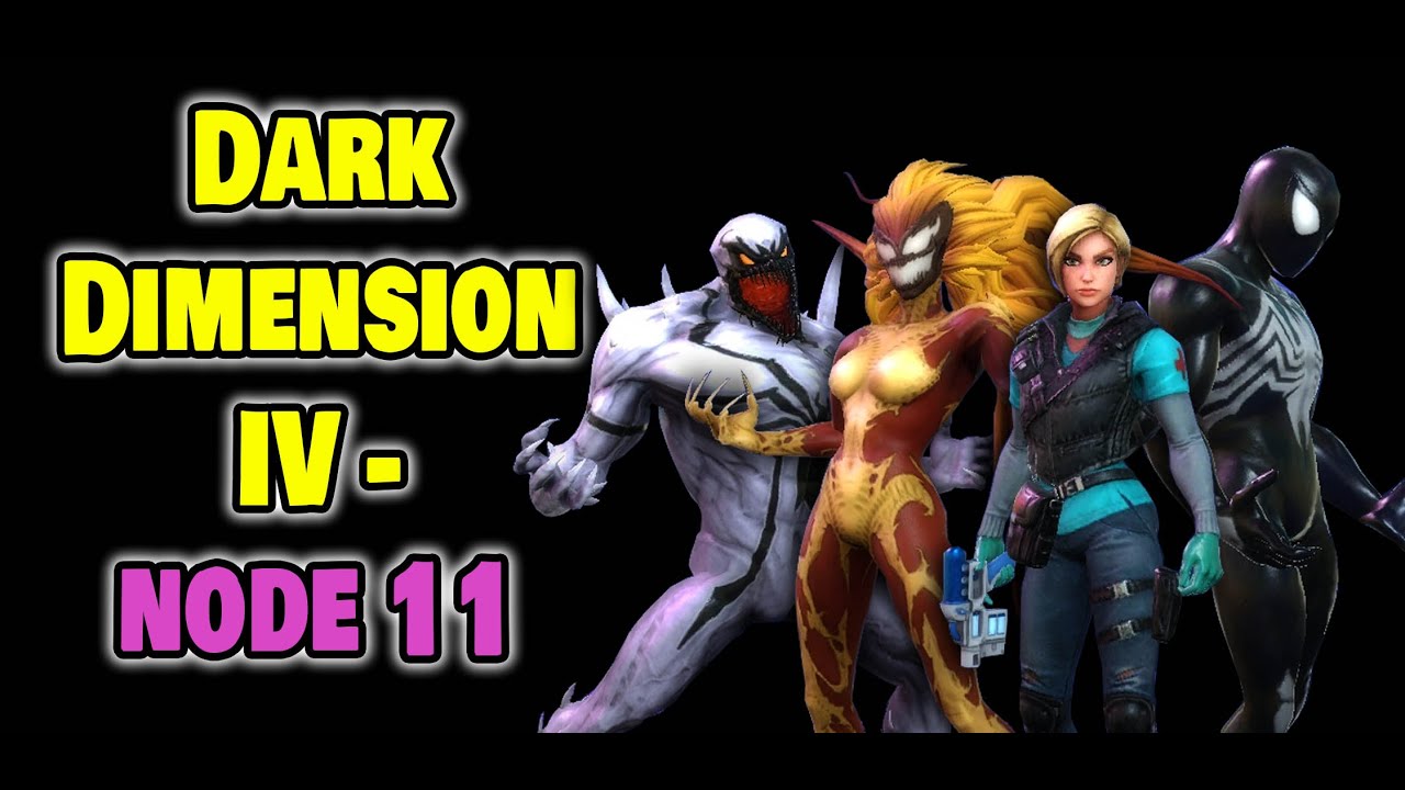MSF DD4 Node 11 (1 Shotted) - Symbiote Spiderman, Scream, Anti-Venom, Night Nurse